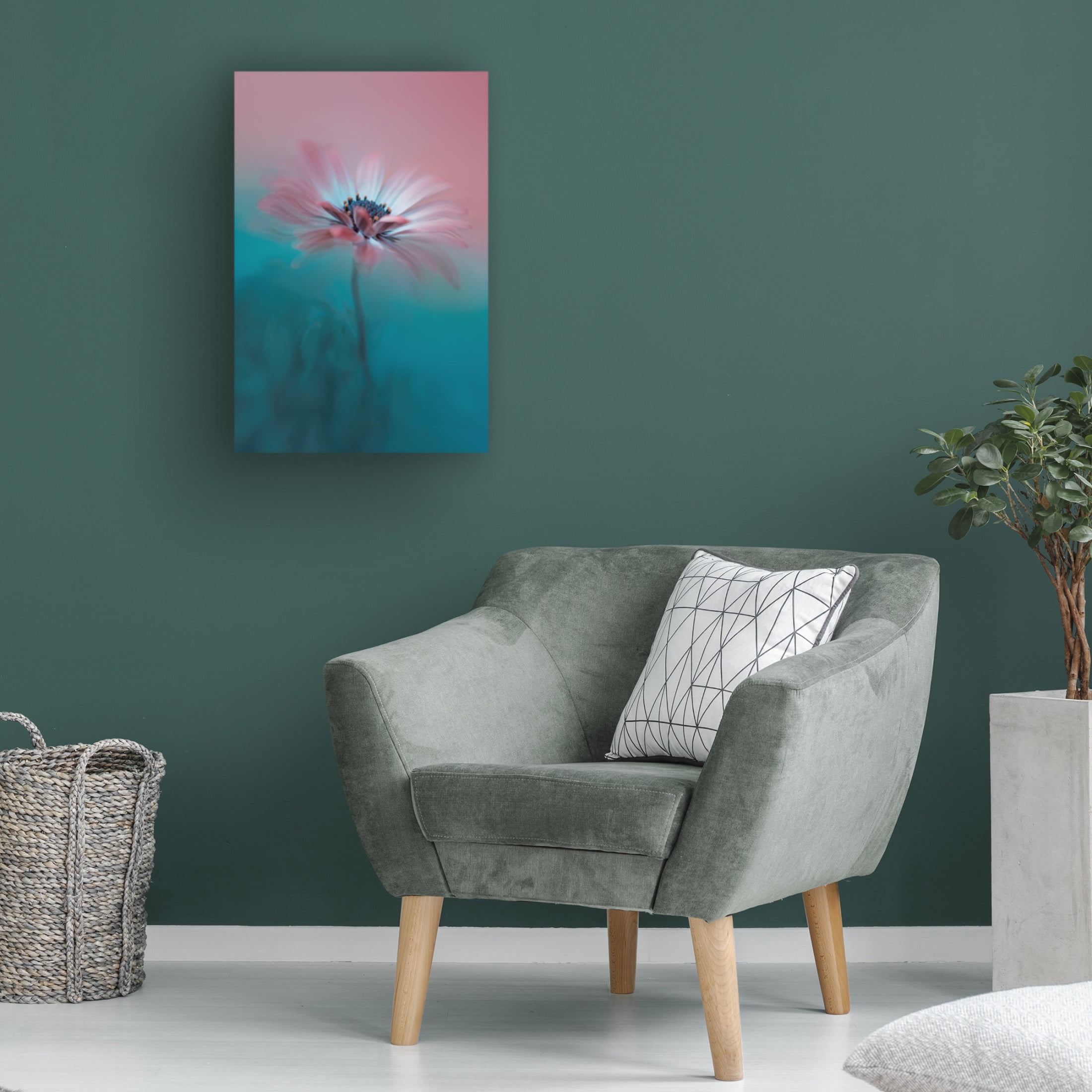 Trademark Fine Art Lydia Jacobs Pink Magic Canvas Wall Art