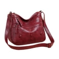thumbnail image 1 of Bolso de hombro de alta calidad para mujer, bolso con múltiples bolsillos, correa de hombro ajustable, regalo para madre Rojo Salvador Dali Bolso de mujer, 1 of 10