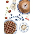 thumbnail image 3 of Popp, Grace 15x18 Black Modern Framed Museum Art Print Titled - Sweet As Pie I, 3 of 5