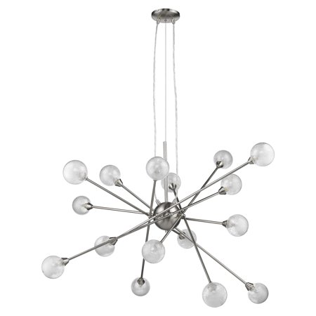 

HomeRoots Modern Multi Light Geometric Hanging Chandelier Light