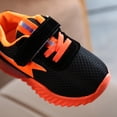 thumbnail image 6 of LoyisViDion Toddler Shoes Clearance Children&nbsp;Baby Girls Boys Breathable Shoes Mesh Led Luminous Sport Run Sneakers Shoes Orange 5.5-6Years, 6 of 9