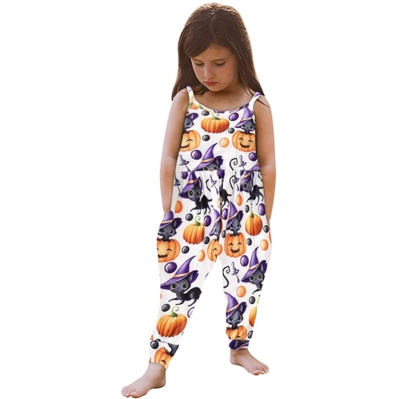 Herrnalise Toddler Girl Bell Bottom Jumpsuit Romper Baby Floral One Piece Pants Overalls Playsuit Fall Clothes Flash picks