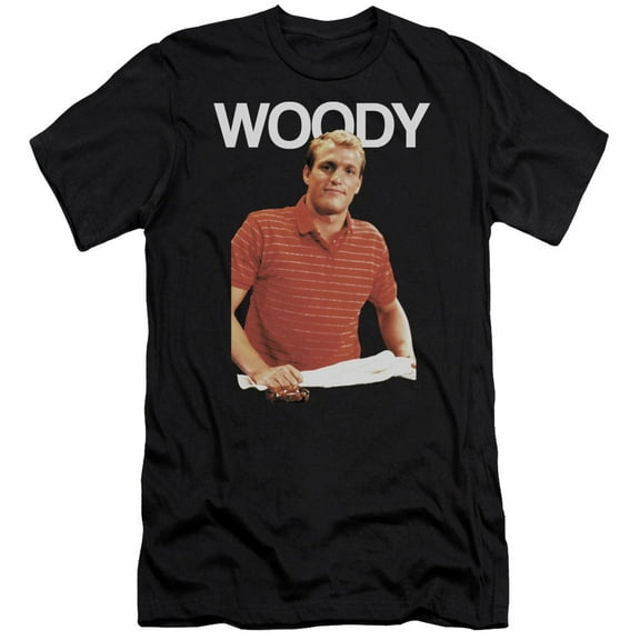 Cheers Woody Adult 30/1 T-Shirt Black