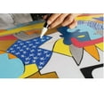 thumbnail image 4 of 12 Posca Paint Markers, 1M Markers with Extra Fine Tips, Posca Marker Set of Acrylic Paint Pens | for Art Supplies, Fabric Paint, Markers for Art, 4 of 7
