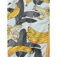 thumbnail image 3 of WIBACKER 3-24M Bamboo Newborn Baby Convertible Footie Pajamas, Toddler Footed Zipper Sleeper for Infant Baby Boys - Banana, 3 of 7