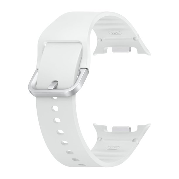 Correa deportiva para Samsung Galaxy Watch Serie 8 S/M, goma blanca