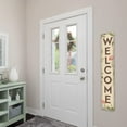 thumbnail image 5 of My Word! Mushrooms Porch Board Welcome Sign & Porch Leaner for Front Porch Deck Patio or Wall - Indoor Outdoor Farmhouse Rustic Vertical Home Decor 8"x46.5", 5 of 5