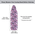 thumbnail image 5 of HELLHERO Ironing Board Cover 3 Fasteners Elastic Edge Floral Dog Pattern Lightweight & Breathable Ironing Board Covers for Women Girls, 5 of 5