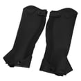 thumbnail image 3 of Half Chap, Strong Grip Body Protector Equipment Useful Super Fiber+ PU Beautiful  For Equestrian Practice For Bottom Snap Closure For Horse Riding For Kids CL, 3 of 8