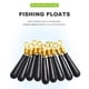 thumbnail image 3 of Pesca bloque rotación deriva pesca flotadores accesorio Bobber cobre caucho herramientas, 3 of 7