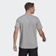 thumbnail image 3 of Camiseta adidas FR para hombre gris jaspeado/blanco talla S, 3 of 9