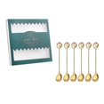 thumbnail image 2 of 6pcs Stainless Steel Heart Pendant Spoons for Coffee, Ice Cream Mixing – Dishwasher Safe, Perfect for Parties, Family & Friends Gatherings, 2 of 3