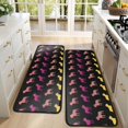 thumbnail image 4 of Kitchen Rugs Sets Of 2,Rainbow Puppy Anti Fatigue Kitchen Mat Rugs Non Slip Washable,Decorative Kitchen Floor Mats for Kitchen,Sink,Laundry,17"x47"+17"x47", 4 of 5