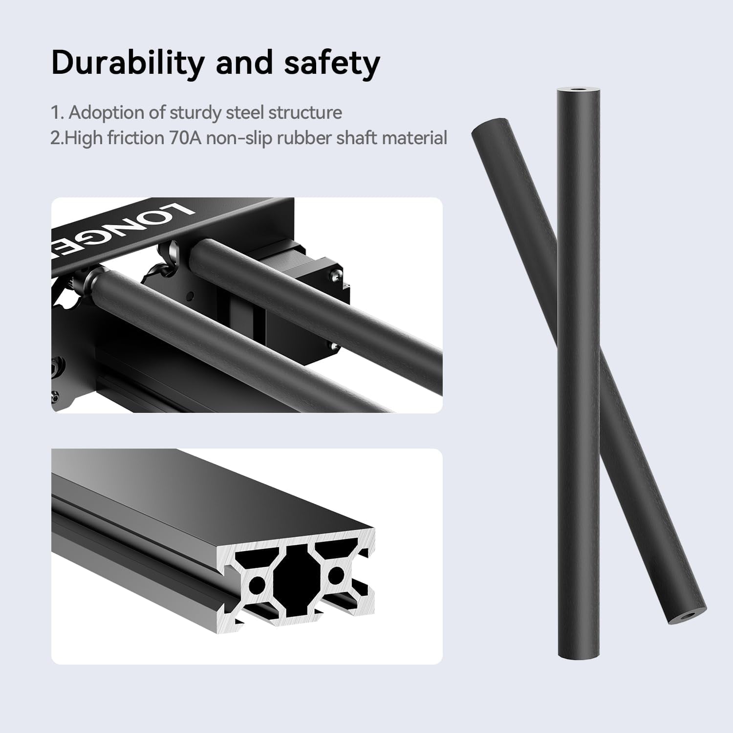 Laser Engraver Rotary Roller, Y-axis 360° Rotation & Adjustable -300mm Diameters for Laser Engraver Engraving Cylindrical Objects Tumblers Cans Cups Bottles for Art & Craft