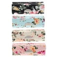 thumbnail image 1 of MasteelfCA 4pcs Lipstick Case Retro Embroidered Flower Pattern Lipstick Storage Containers, 1 of 7
