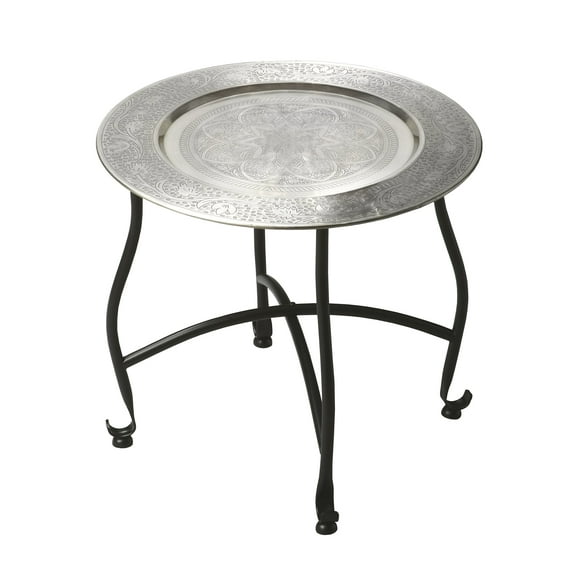 Butler Specialty Company, Moroccan Metal Tray Table, Multi-Color