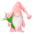 thumbnail image 1 of Franela Enano De Tulipán Hecho A Mano Sueco Tomte Elfo Muñeca Regalo Del Día De La Madre Decoración De La Oficina Del Hogar Yuarrent HA046985-02, 1 of 6