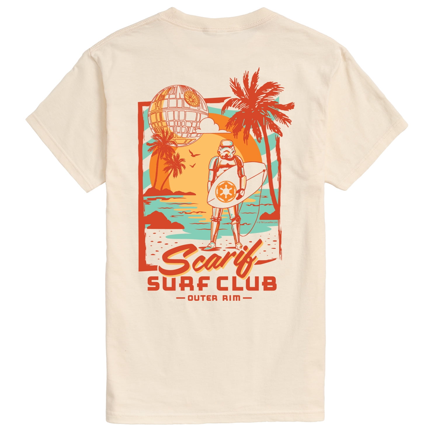 Star Wars - Scarif Surf Club - Men's Short Sleeve Graphic T-Shirt