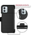 thumbnail image 5 of for Motorola Moto G 5G 2023 Case, Heavy Duty Rugged Defender Case with [Belt Clip Holster] [Built in Screen Protecotr], Shockproof Full Body Protection Kickstand Cover for Moto G 5G (2023) Black, 5 of 8