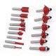 thumbnail image 2 of Juego de brocas para enrutador de 15 piezas Broca para enrutador de carburo de tungsteno con estuche de madera oso de fresa  Hogar, 2 of 3
