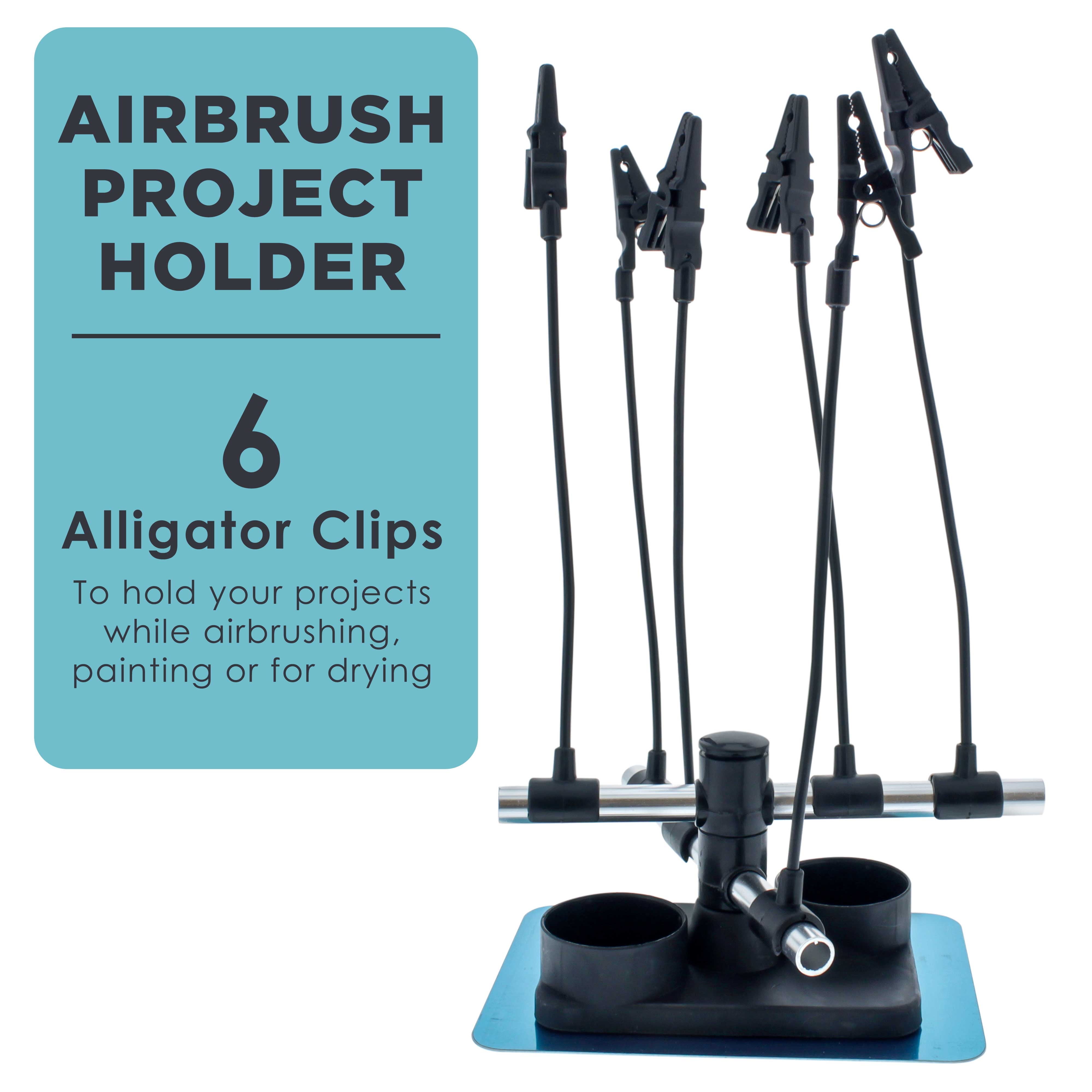 Airbrush Holder Gravity Stand Kit for Air Brush Paint Spray Gun