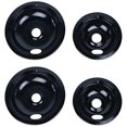 thumbnail image 1 of Certified Appliance Accessories Replacement Drip Bowls, Style A, 2 Large 8 Inch & 2 Small 6 Inch, for Whirlpool, Kenmore, Frigidaire & Maytag Electric Ranges, Black Porcelain, 1 of 7