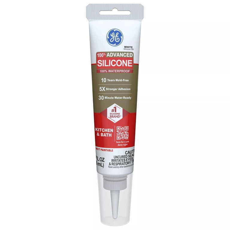 GE Advanced Silicone 2 Kitchen & Bath Sealant, 4-Pack photo 3