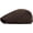 Coffee, variant on Men Faux Leather Duckbill Newsboy Flat Hat Adjustable Cabbie Ivy Cap