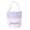 Purple-PP-home supplies, variant on LEFTHIGH Home Easter Storage Basket Childrens Party Embroidered Bunny Egg Tote Basket for Candy Toys Pink Blue Purple Green Home Needs