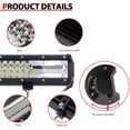 thumbnail image 2 of Barra LED Ligera de 8 Pulgadas 6000K FLhrweasw 60W para Uso Diario y Decoración, 2 of 7