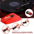 thumbnail image 4 of pitrice 2 Pcs Installation Simple Aiguille de Tourne-Disque pour Amateurs de Musique Cadeau de Plaisir Musical 1 Ensemble, 4 of 6