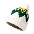 thumbnail image 2 of Green Wool Fleece Lined Beanie Winter Hats for Men Women Polyester Beanies Hat for Women Winter Warm Knit Hats One Size, 2 of 2