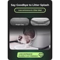 thumbnail image 6 of L2  Cleaning  Litter Box Safe Anti-Pinch with Deodorizer and Liner Automatic Hands-  Robot Large 60L Capacity for Multiple Cats, 6 of 8
