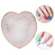 thumbnail image 5 of Paleta de arte de uñas portátil, paleta de arte de uñas con estilo de corazón de resina delicada, plato de color de dibujo, funcionalidad de alta precisión, 5 of 8