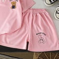 thumbnail image 6 of Toddler Boy Summer Outfit Short Sleeve T-shirt Top Elastic Waist Shorts Set 2Pcs,Adjustable Waist 6-12 Months 12-24 Months 2t 3t 4t 5t 6t 7t 8t 9t Children 7-8 Years, 6 of 6