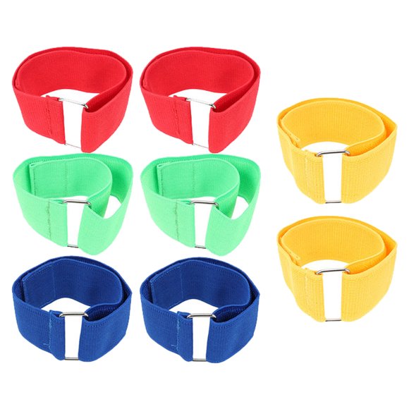 PAMINGONO 8Ud De Sujeción Elásticas Para Juegos En Interior Y Exterior Ajustables Color Variado