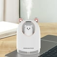thumbnail image 5 of Cute Pet Humidifier, Mini USB Cool Mist Humidifier with 2 Modes (4h/8h), 7-Color Night Light, 20dB Quiet, Automatic Power-Off, One Button Control, Portable for Bedroom, Office, Car, Plants, 5 of 7