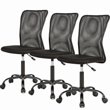 Urban Lifestyle Acrylic Rolling Desk Chair, Tan 21.25D x 19...