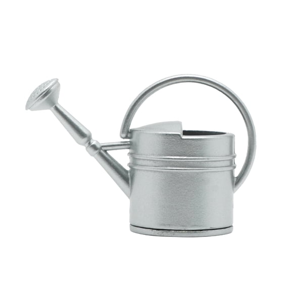 1/12 & 1/6 Scale Miniature Watering Can for Toy House Gardens, Realistic PVC Outdoor Model Decor Craft