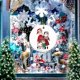 thumbnail image 3 of Adorno de Navidad 2020-Santa Claus entregando regalos, decoración de fiesta de Navidad conjunto de decoración de árbol de Navidad JFHHH pequeña, 3 of 5