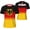 3X-Large, variant on Germany Gradation T-Shirt Sports Jerseys for Running Soccer Tennis Fitness