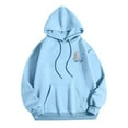 thumbnail image 4 of MHFRRA Sudaderas y Sudaderas Casuales para Hombre, de Corte Relajado, con Estampado Gráfico para Otoño E Invierno, de Fácil Cuidado, Ideales para Uso Diario Azul claro, 4 of 5