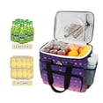 thumbnail image 2 of FORMRS Insulated Cooler Bag 24 Cans Capacity Soft Leakproof Lunch Box with Side Pockets, Gradient Love, 2 of 7
