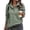 Light Green, variant on Womens-Button-Henley-Pullover-Sweatshirt-Casual-Mock-Neck-Long-Sleeve-Fleece-Tops-with-Pocket