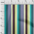 thumbnail image 1 of oneOone Viscose Chiffon Fabric Multicolor Stripe Decor Fabric Printed BTY 42 Inch Wide, 1 of 3