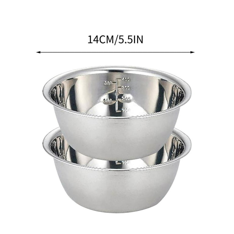 Deep Mixing Bowl - Stainless Steel - Small (235mm:DX110mm) – VicFame