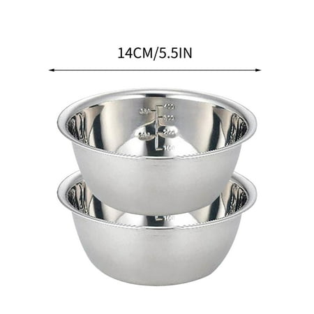 

KIHOUT Deals Rust Steel Light Luxury Thickened Multi-functional Large Basin Stainless Steel Basin Set Soup Basin Stainless Steel Water Basin