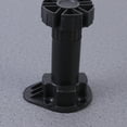 thumbnail image 5 of Guyelim Table Leg 8pcs Thicken Adjustable Height Furniture Legs Plastic Table Legs for Sofa Cabinet Foot Support Furniture Accessories (100-120 Black), 5 of 10