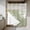 Green, variant on Coral Orange No Hook Shower Curtain Waterproof,Bathroom Curtains with Snap in Liners and See Through Top Window,Coastal White Ocean Marine Nautical Beach Hotel Style Bathtub Curtains Shower 48"Wx72"L