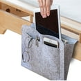 thumbnail image 3 of Bedside Caddy Organizer Hanging Storage Pocket Holder For Tablet Magazine Phone Remotes Home Textile Dorm Bunk Bed Space, 3 of 3
